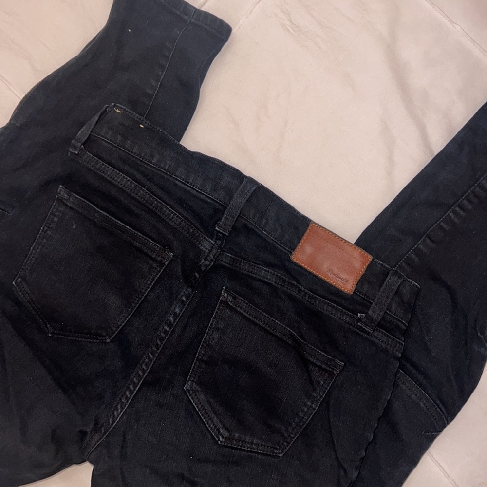 Dark blue skinny jeans